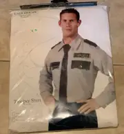 Trooper Police Officer Shirt Underwraps Costume Adult Mens XL Extra Large NEW