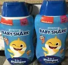 2 Bottles Nickelodeon Baby Shark Ocean Berry Bliss 2-in-1 Shampoo & Conditioner