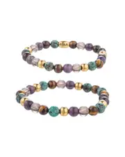 Eye Candy LA The Bold Collection Agate ECLA Bracelet