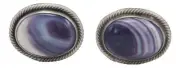 Navajo Native American Wampum Shell Cuff Links by Richard Jim SKU231610