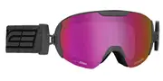 Salice 604 DARWF ANTRACITE/RW VIOLA Men's Sunglasses Black Size Standard