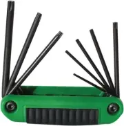 Eklind Tool 25581 8-Piece Ergo Fold Torx Key Set T8 - T40 Made in USA!!!