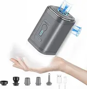 Portable Air Pump ，Ultralight Inflator with Led Light ，Quick Inflate Deflate for Air Mattress, Air Bed, Pool Toys, Floats, Swimming Ring, Vacuum Bags, inflator