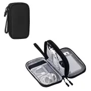 Waterproof Travel Organizer Bag for Data Cable Storage Portable Carry Case