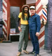 Richard Pryor and Willie Nelson on PRYORs PLACE which aired Saturd- Old Photo