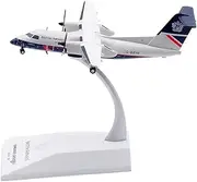 Pre-Built Model Aircraft 11CM 1/200 Scale Finished Aircraft Die-cast Model for British Airways Q100 G-BRYH Airplane for Aviation Fans Miniature Airplane Model