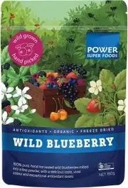 Power Super Foods Wild Blueberry Powder 180g