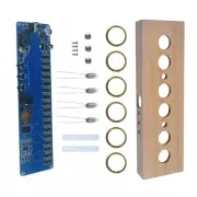 Unique 7 Color Display IN14 Nixie Tubes DIY Electronic Alarm Clock Kit