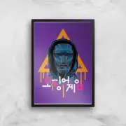 Squid Game Front Man Paint Giclee Art Print