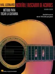 Hal Leonard Incredible Chord Finder Spanish Edition for Guitar Lessons Book