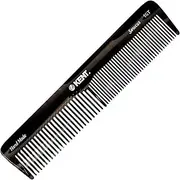 Kent 16T Graphite Fine Tooth and Wide Tooth Comb for Daily Grooming, Handmade Styling Comb for All Hair Types, Styling and Detangling Combs for Men and Women