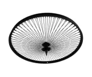 OG Lowrider Classic 29" Steel Rear FREEWHEEL Black Wheel 144 Spoke 14g Black