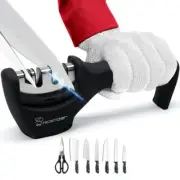 Handheld Kitchen Knife Sharpener Repair Polish & Sharpen Kitchen Knife Scissors
