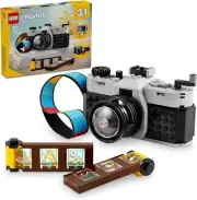 LEGO Creator 3 In 1 Retro Camera Toy, Transforms From Toy Camera To Retro Video