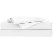 Cloud White 3 Piece Silky Soft Bed Sheet Set