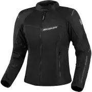 Rush 2.0 Vented Waterproof Ladies Black Textile Motorcycle Jacket