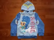 Shimmer and Shine Toddler Girl Jacket Hoodie Featuring Shine New 3T