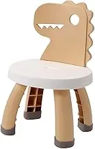 Boys and Girls Chairs for Toddlers Cartoon Dinosaurs Back Support Chair Sturdy Boys and Girls for Home School