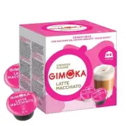 GIMOKA Latte Macchiato Dolce Gusto Capsules BOX 16 pods 8 + 8