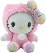 HeelloKiitty Plush Toy Cuddly Toy Children's Doll Plush Birthday Kawaii Cartoon Doll Cuddly Toy Cartoon Plush Toy Anime Fluffy Plush Toy Girls Boys 20 cm