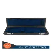 Black Color Advanced 16 Hole Flute Case Hard Wood +Leather Package Case