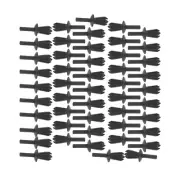 50Pcs Plastic Under Engine Splash Guard Rivet Fastener Clips Accessory For BMW r