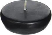 Zest Candle 24-Piece Floating Candles, 2.25-Inch, Black