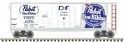 N Atlas Trainman 50006494 40' Plug Door Box car PBR Pabst Blue Ribbon Rd# 1072