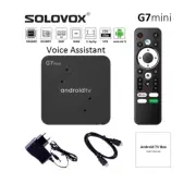 G7Mini Android 11 TV Box S905W2 Featuring 2G 16G Wifi Bluetooth Voice Assistant