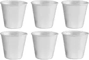 6 PCS Dariol Mould Baking Cup Dariole Pudding Dessert Moulds Round Egg Tart Mould Bakeware Cup