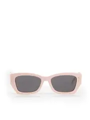 SS24 Pink DiorPacific S2U Rectangle Sunglasses