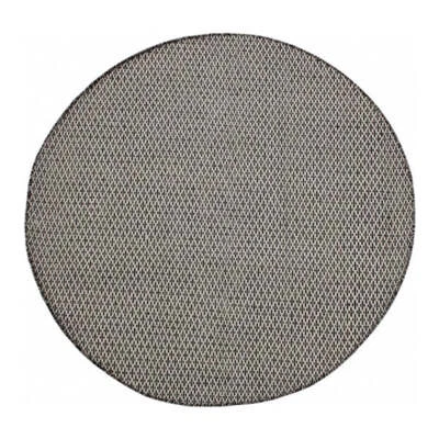 Versa Star Hand Flat Woven Black White Rug