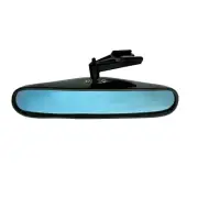 Zoom Replica TS Style Real Carbon Fiber Rear View Mirror 1250R Convex Blue Lens