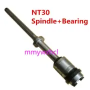 Bridgeport NT30 Milling Machine Shaft Spindle + 6207 Bearing Vertical Mill Part