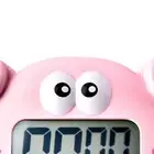 (Pink)Timer Alarm Clock Precise Timekeeping Digital Kitchen Timer Cooking Tim
