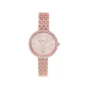 Roberto Carati Crystal Belle Rose Gold Watch M9611-V3 Date