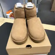 UGG Women's Classic Mini II Chestnut Slip On Boots 1016222