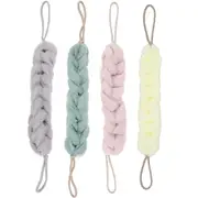 4 x Body Back Shower Loofah Long Bath Sponge Scrubber Spa Exfoliate Puff Brush