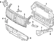 Genuine BMW Upper Shutter 51-74-5-A1E-917 (for: BMW)