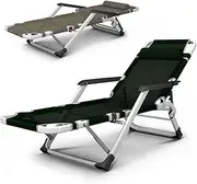 G Loungers and Recliners Leopard Flower Folding Adjustable Sun Lounger Chair Sunbed Recliner for The Beach Pool Outdoor Patio Camping Feet Steel c2024-With