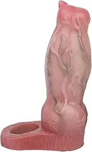 Penis Sleeve Sex Toys for Men Silicone Monster Penis Cock Extend Sleeves, Adult Sex Toy Penis Extender Enlarger for Erection Extension Enlargement for Men Couple (G1308- Sheepdog)