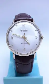 在飛比找Yahoo!奇摩拍賣優惠-瑞士原裝寶路華BULOVA,10KRGP包金自動上鍊機械錶