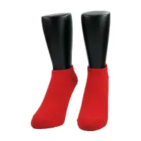 在飛比找博客來優惠-Nirgice 耐爾吉斯-極度透氣不臭襪薄款短襪子- 紅色