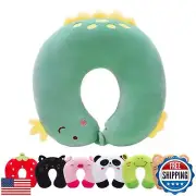 H HOMEWINS Travel Pillow for Kids Toddlers - Soft Neck Head Chin Support Pill