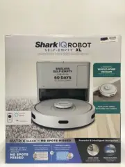 NEW OPEN BOX SHARK IQ ROBOT VACUUM SELF EMPTY XL BAGLESS BASE RV2303 (UD2099518)