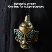 Aztec Ghost Whistle Halloween Whistle Ancient Bronze Prop Whistle Loud portable