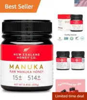 Raw Manuka Honey UMF 15+ | MGO 514+, UMF Certified / 8.8oz