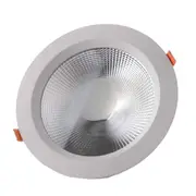 10x CROWN 30W Recessed Deep Frame COB LED Downlight - 3CCT (Tri Colour) Flicker