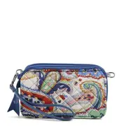 Vera Bradley Iconic RFID All in One Crossbody Signature Cotton Harbor Paisley