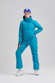 BlueMagic Ski Snowsuit One Piece Jumpsuit Wind/waterproof Women’s Sz XXL